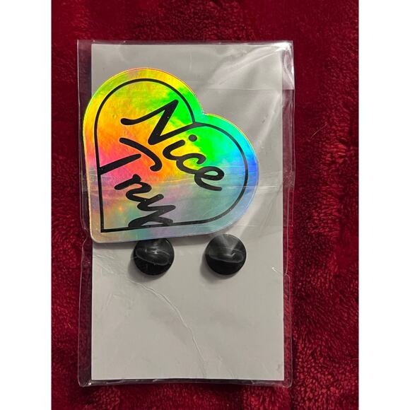 NWT nice try Limited edition enamel pin by Matthew Hadley - Picture 2 of 2